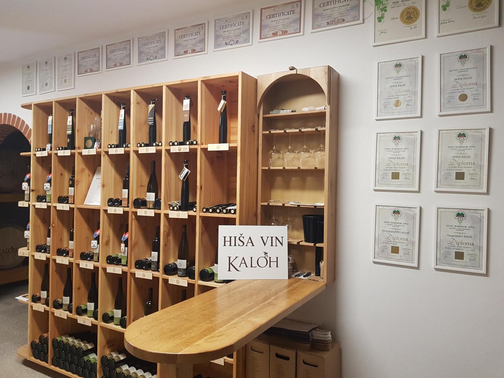 Вилла Wine House Kaloh Марибор Экстерьер фото